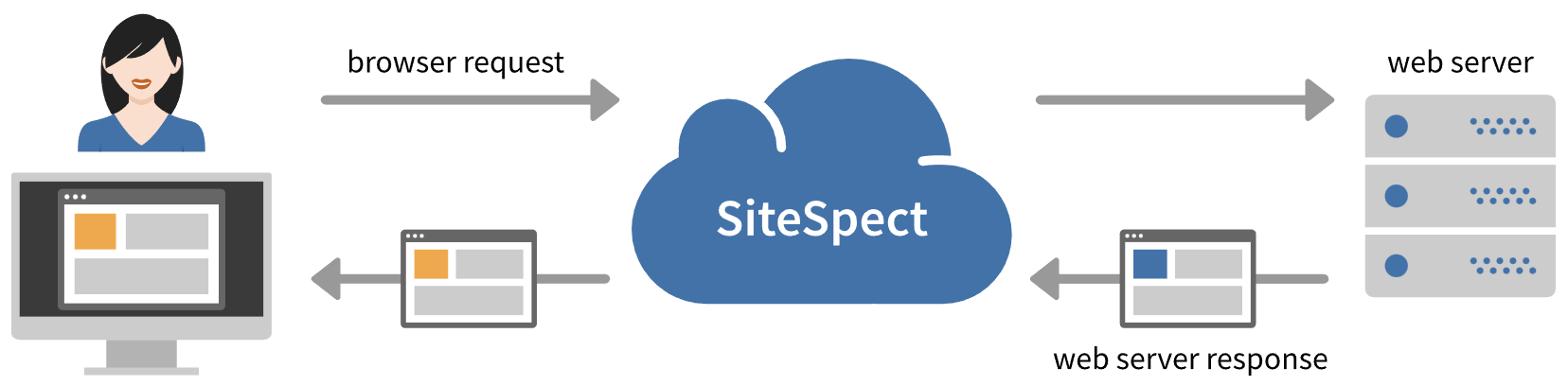 SiteSpect architecture