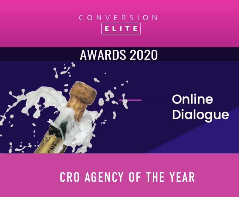 CRO agency of the year award